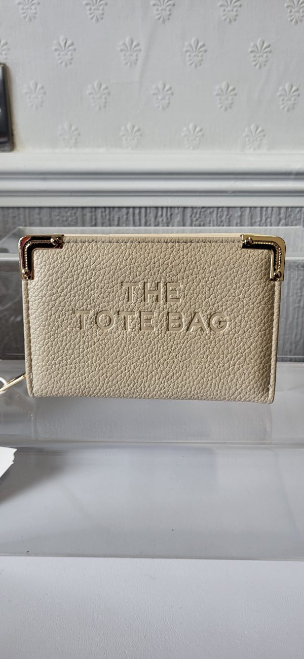 Beige tote purse - Image 2