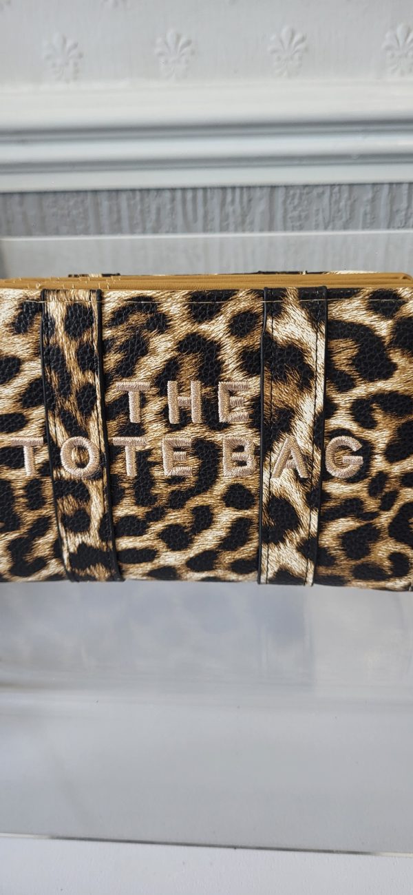 Light Brown Leopard The Tote Bag Purse - Image 3