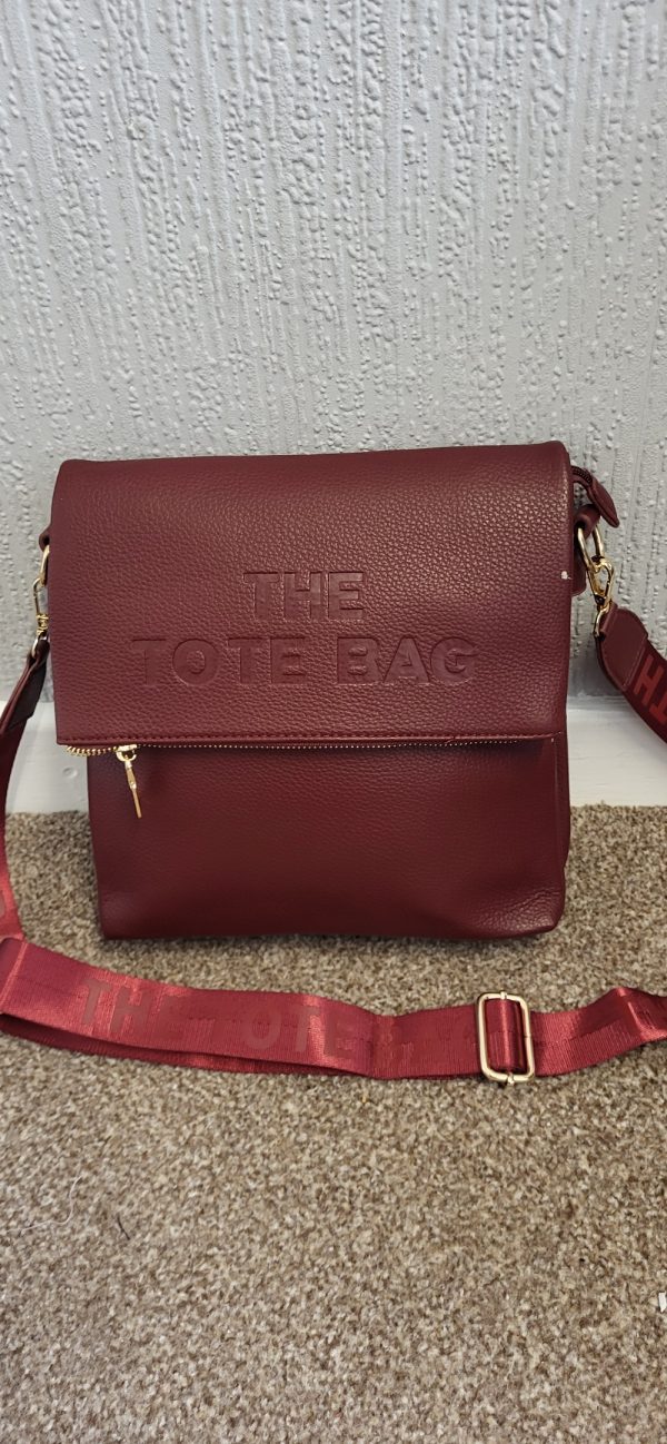 Wine Cross Body The Tote Bag - Image 2