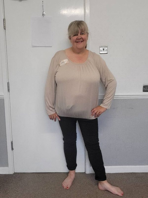 New Ladies Beige Long Sleeved One size fits sizes 16 18 20 22 Plus Size - Image 7