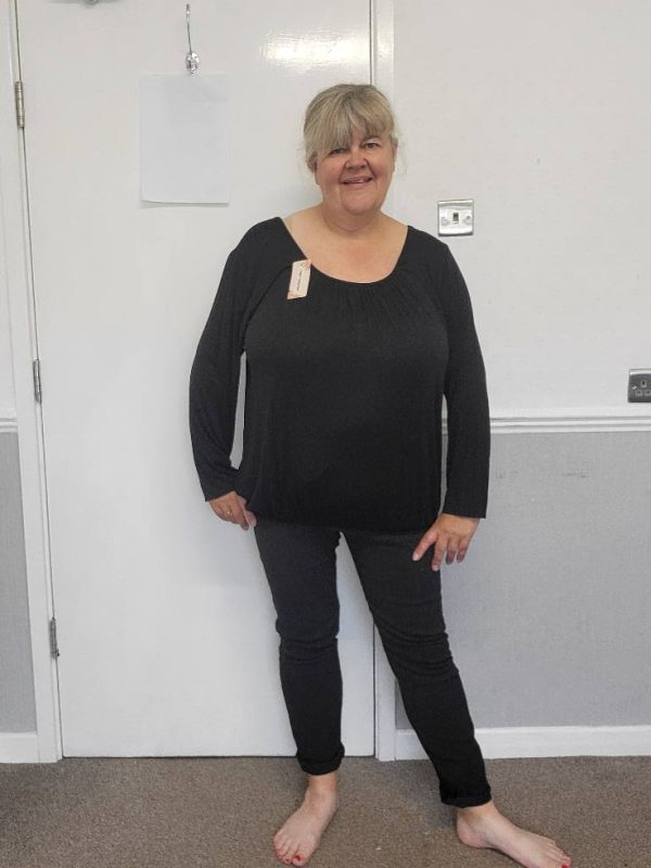 New Ladies Black Long Sleeved One size fits sizes 16 18 20 22 Plus Size - Image 7