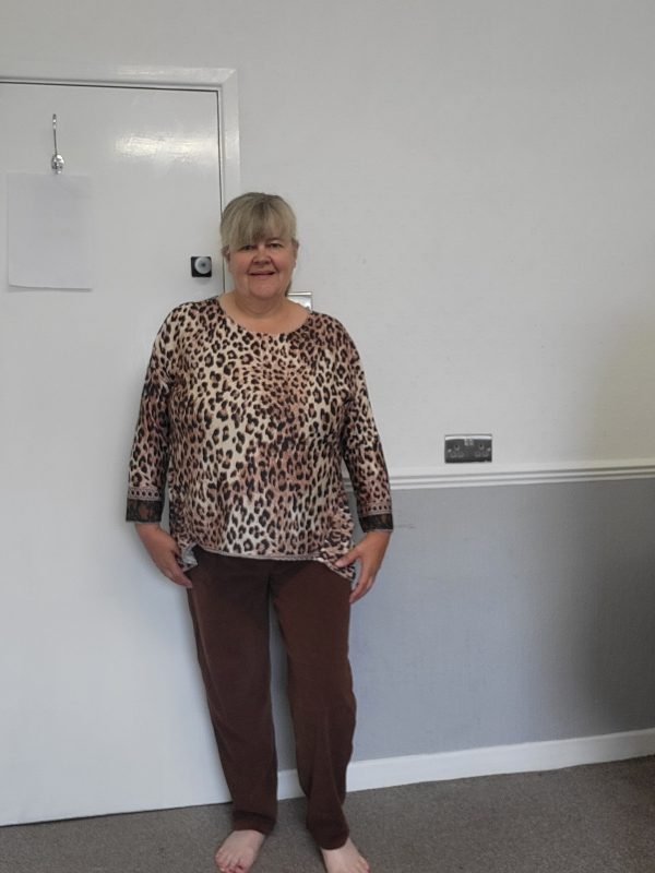New Ladies Leopard Print Lightweight Jumper One Size fits sizes 16 18 20 22 - Image 7