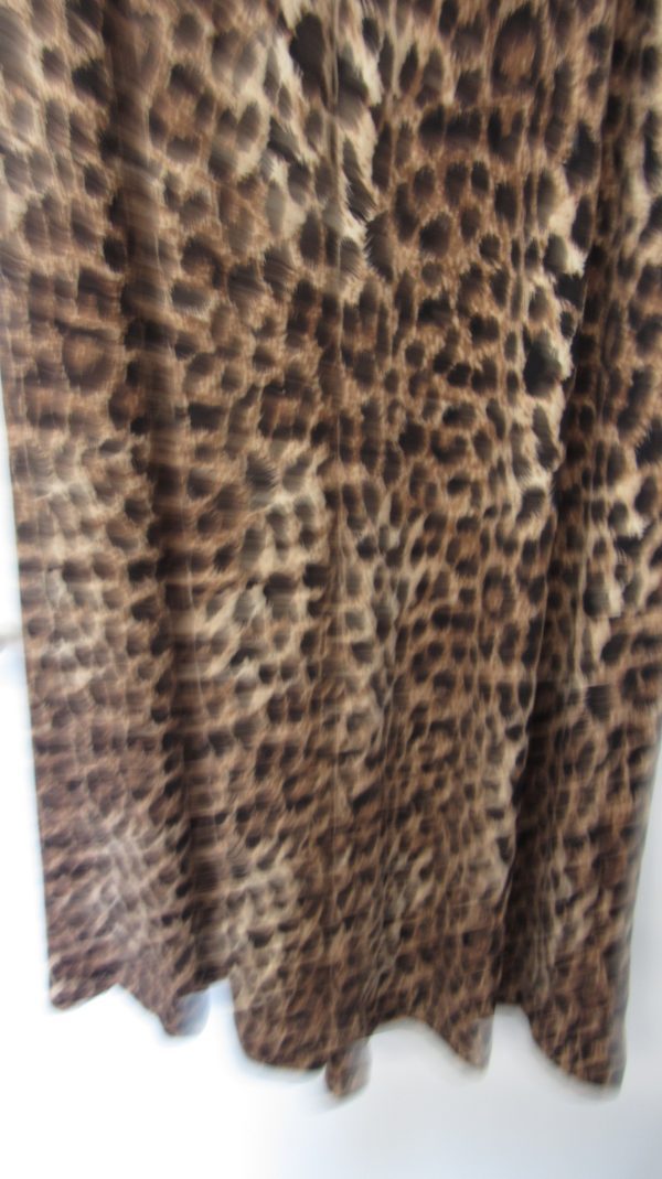 Dark Leopard Print Wide Leg Trousers One size will fit sizes 18 20 22 - Image 4