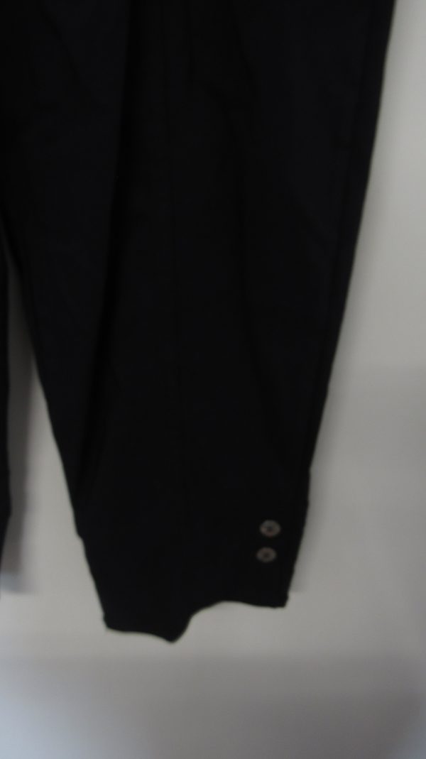 Cherry Berry Navy Blue 3/4 length stretchy trousers Size T3 UK 12 - Image 6