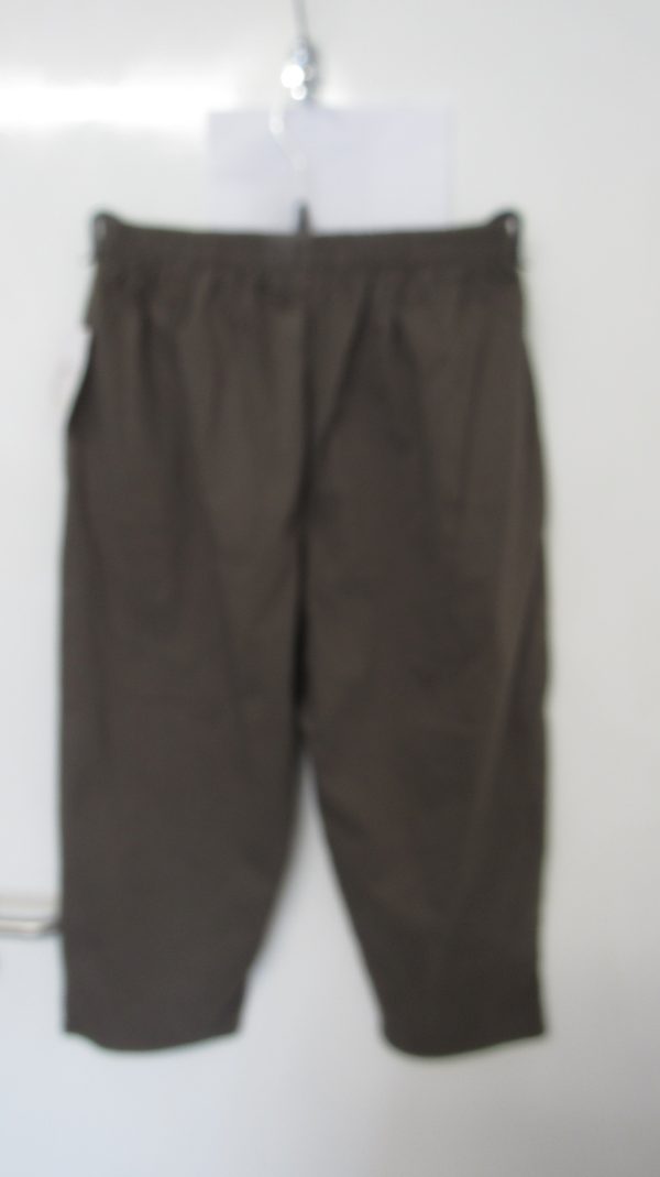 Cherry Berry Mocha 3/4 length stretchy trousers Size T5 UK 16 - Image 6