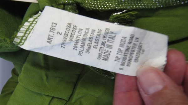 NEW Ladies Lime Stretchy Crinkle CARGO Magic Trousers One Size Fits 16 18 20 22 Size 2 - Image 8