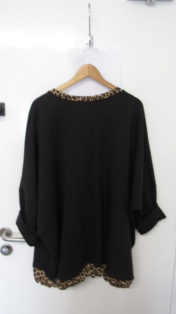 New Black Shoe Sparkle Top One Size fits sizes 18 20 22 24 - Image 6
