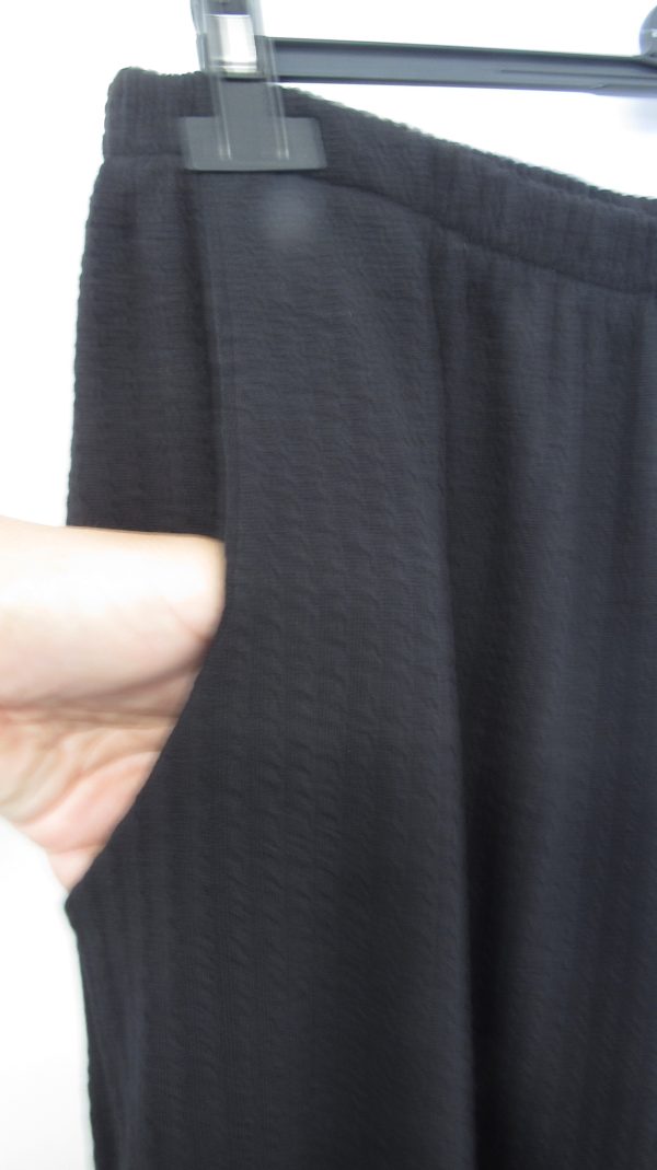 New Ladies Black 2 Piece Set Trousers and Top One Size fits sizes 18 20 22 - Image 4