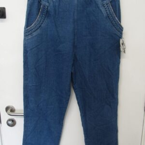 Cherry Berry Full Length Denim Blue Jeans T6 Size 18