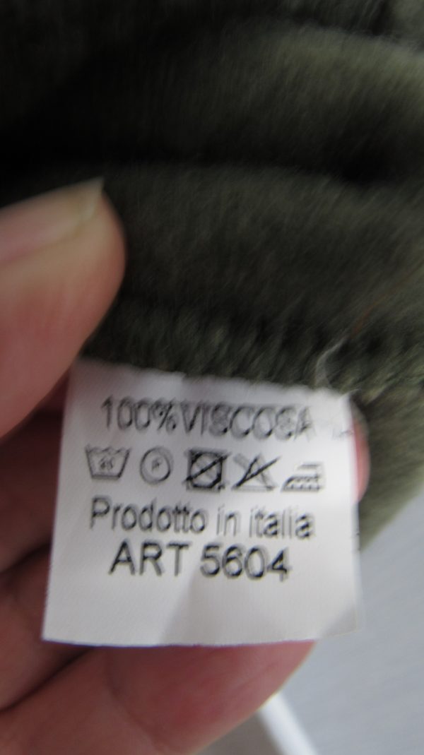 New Ladies Khaki Green Gold Button Shacket One Size fits sizes 18 20 22 - Image 5