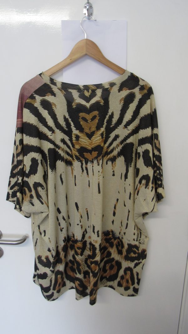New Ladies V Neck Tulip Tunic Top One Size fits sizes 18 20 22 24 - Image 7