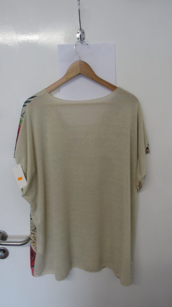 New Ladies Heart V Neck Lightweight Jumper Top One Size fits sizes 18 20 22 - Image 5
