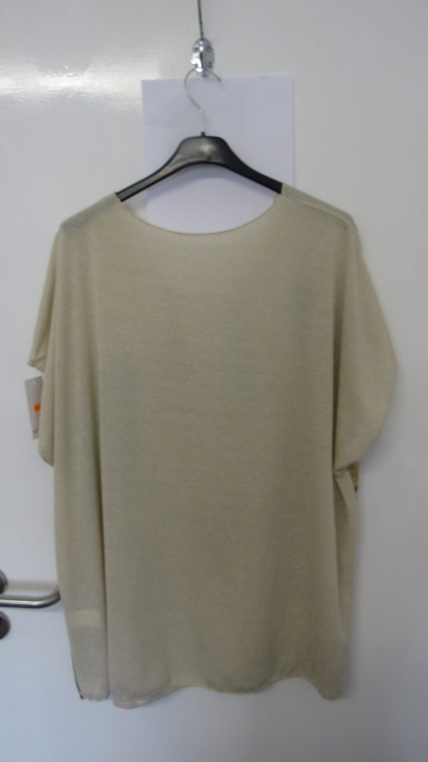 New Ladies Big Ben Yellow V Neck Lightweight Jumper Top One Size fits sizes 18 20 22 - Image 3
