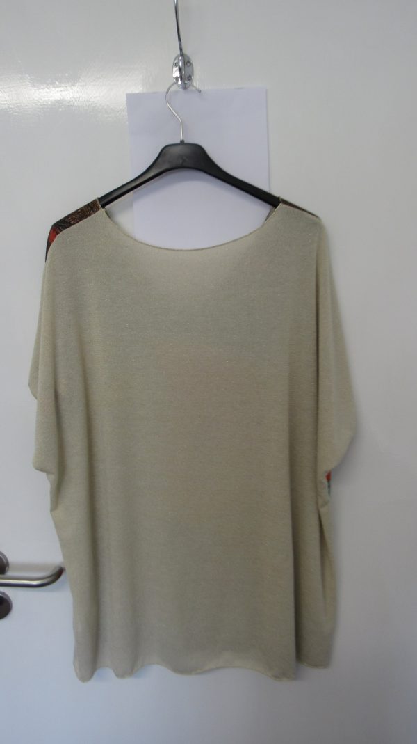 New Ladies Umbrella V Neck Lightweight Jumper Top One Size fits sizes 18 20 22 - Image 3