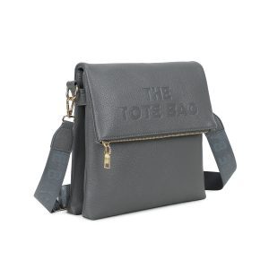 Grey Crossbody The Tote Bag
