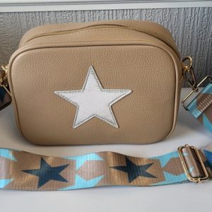Beige Star Crossbody Women’s Bag New NON RETURNABLE