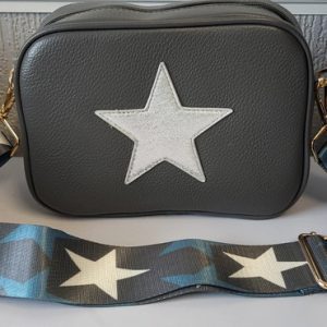 Grey Star Crossbody Women’s Bag New NON RETURNABLE