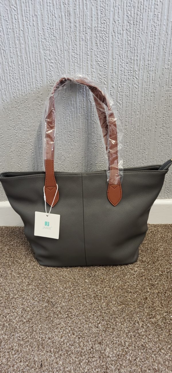 Grey Women's Shoulder Bag New - Image 2