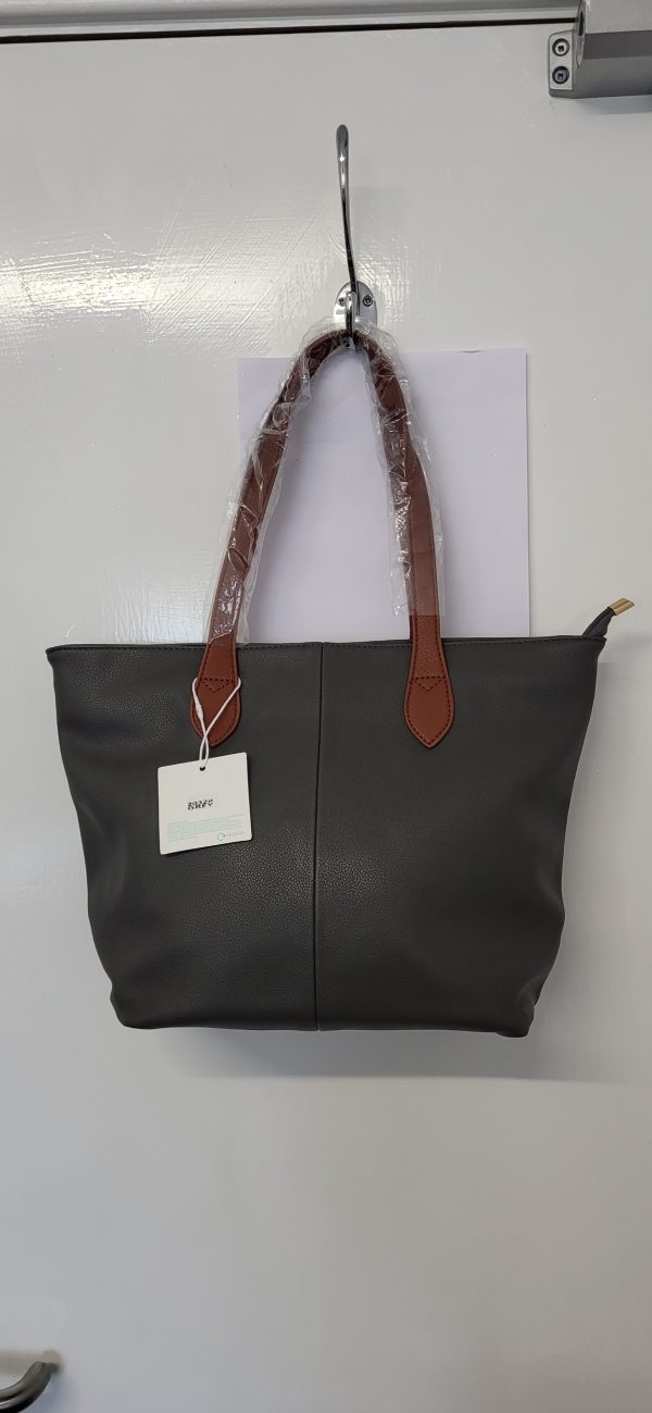 Grey Women's Shoulder Bag New - Image 4