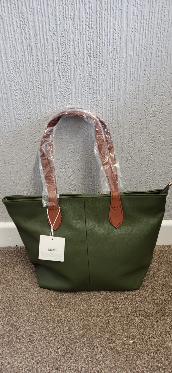 Khaki Green Women's Shoulder Bag New