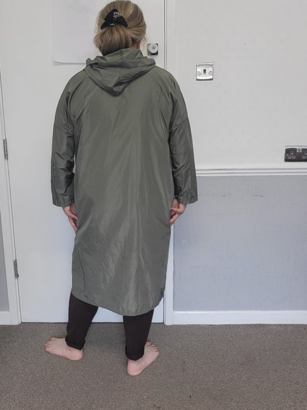 New Ladies Khaki Green Hope Plus Size Mac One size fits sizes 18 20 22 - Image 7