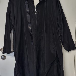 New Ladies Black Hope Plus Size Mac One size fits sizes 18 20 22