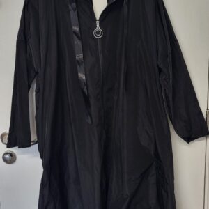 New Ladies Black Hope Plus Size Mac One size fits sizes 18 20 22