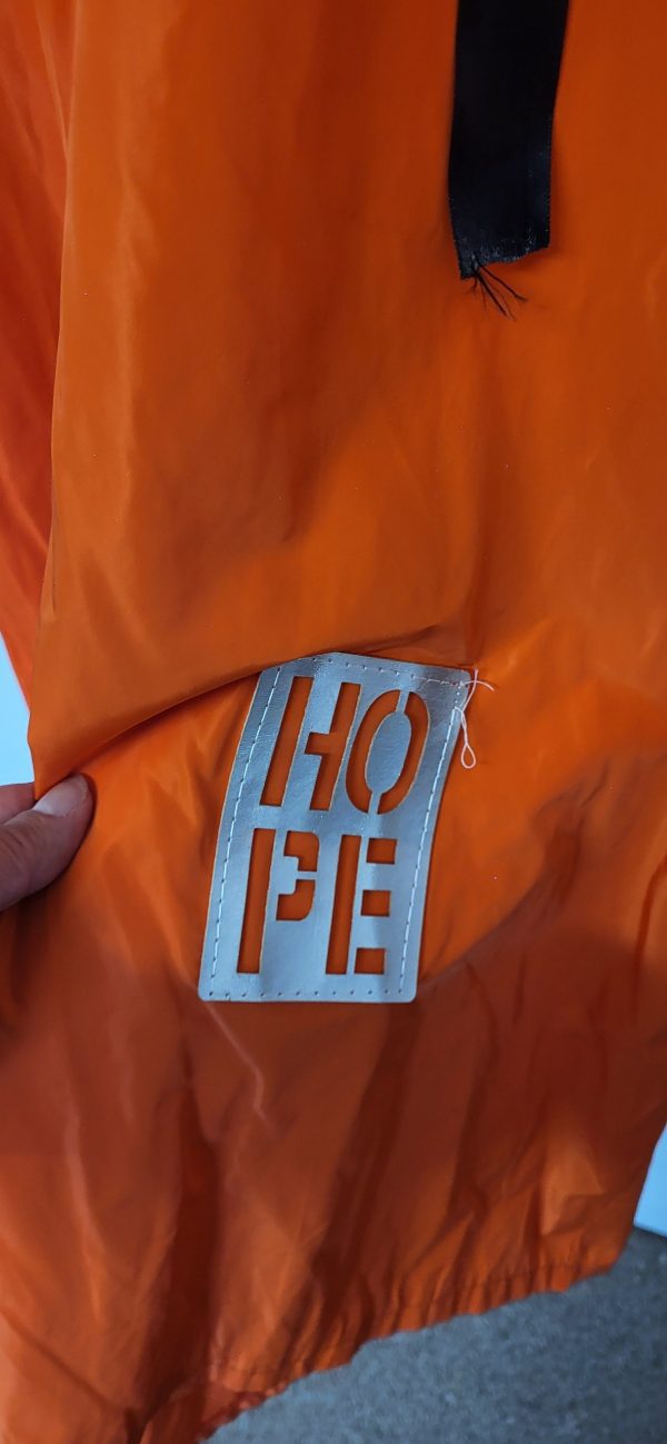 New Ladies Orange Hope Plus Size Mac One size fits sizes 18 20 22 - Image 2