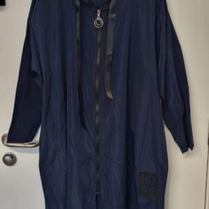 New Ladies Navy Blue Hope Plus Size Mac One size fits sizes 18 20 22