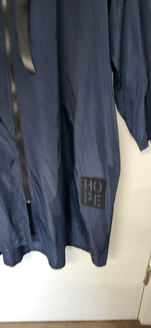 New Ladies Navy Blue Hope Plus Size Mac One size fits sizes 18 20 22 - Image 2