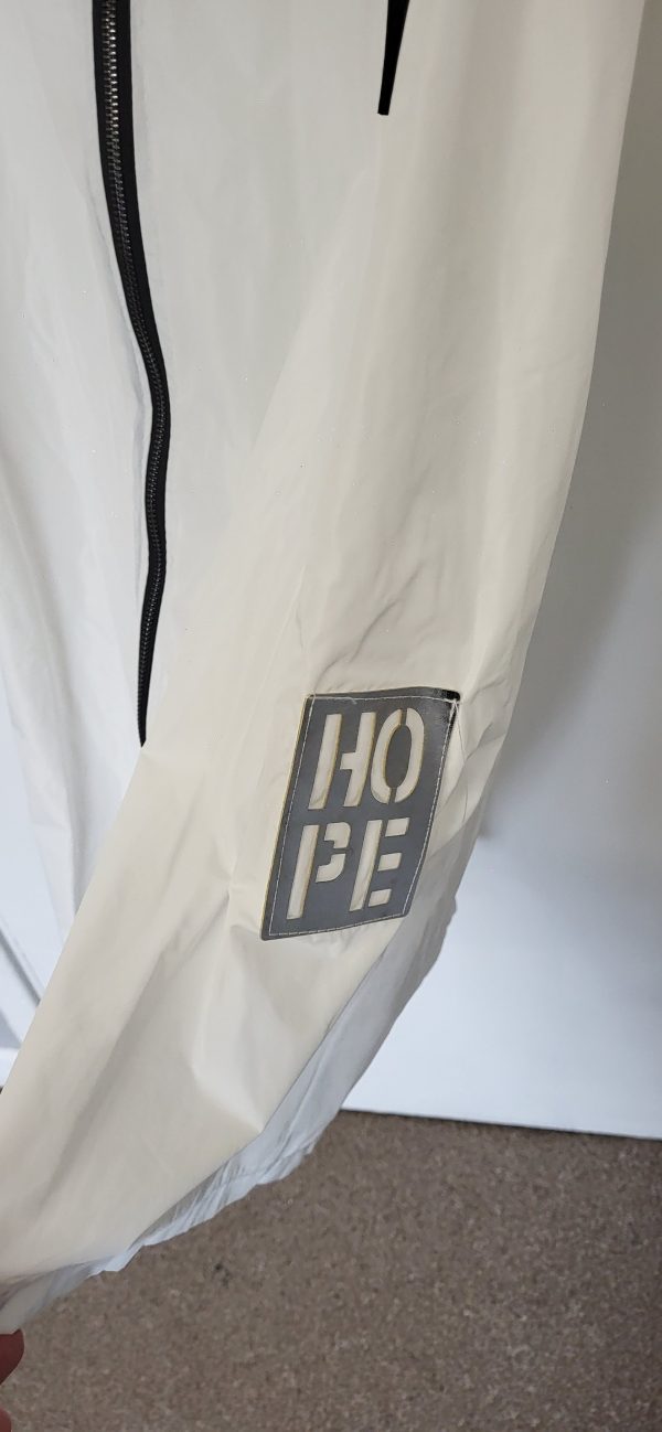New Ladies Winter White Hope Plus Size Mac One size fits sizes 18 20 22 - Image 3