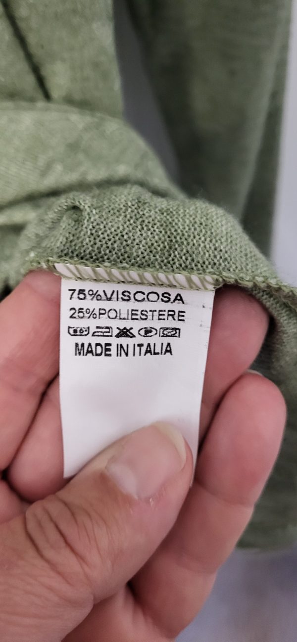New Light Green Soft Cowl Neck Jumper One Size fits sizes 18 20 22 24 - Image 4