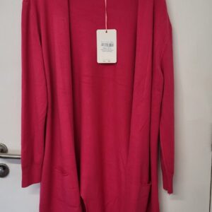 New Ladies Pink Soft Cardigan One Size fits sizes 16 18 20 22