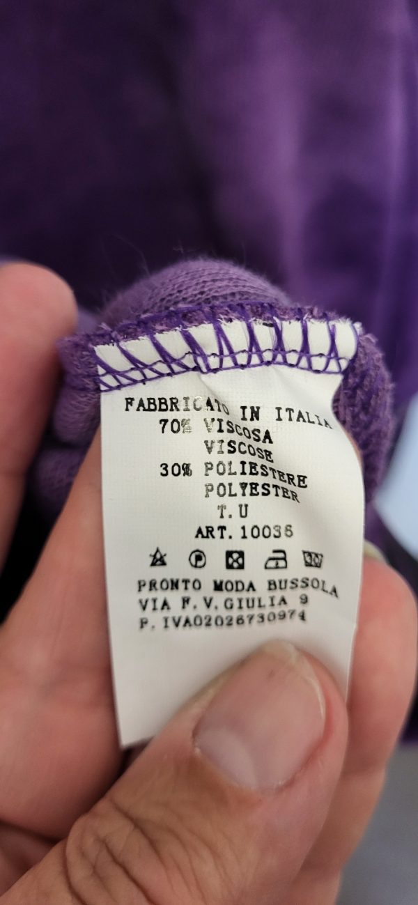 New Ladies Purple Soft Jumper One Size fits sizes 18 20 22 24 - Image 6