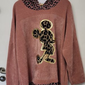 New Ladies Pink Mickey Mouse Tunic Top Chanelle One Size fits sizes 18 20 22 24