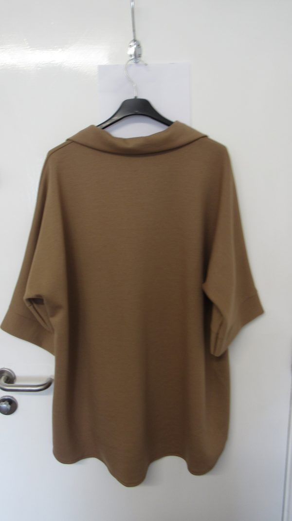 New Camel Brooch Tunic Top One Size fits sizes 18 20 22 24 - Image 3