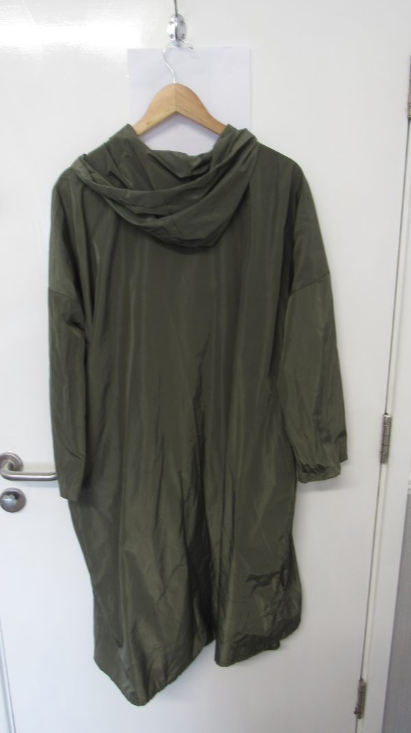 New Ladies Khaki Green Hope Plus Size Mac One size fits sizes 18 20 22 - Image 3