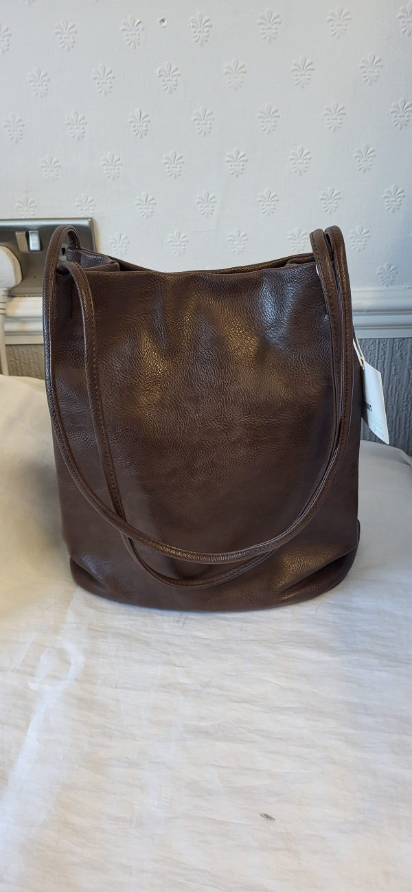 Shoulder Bag Coffee Brown