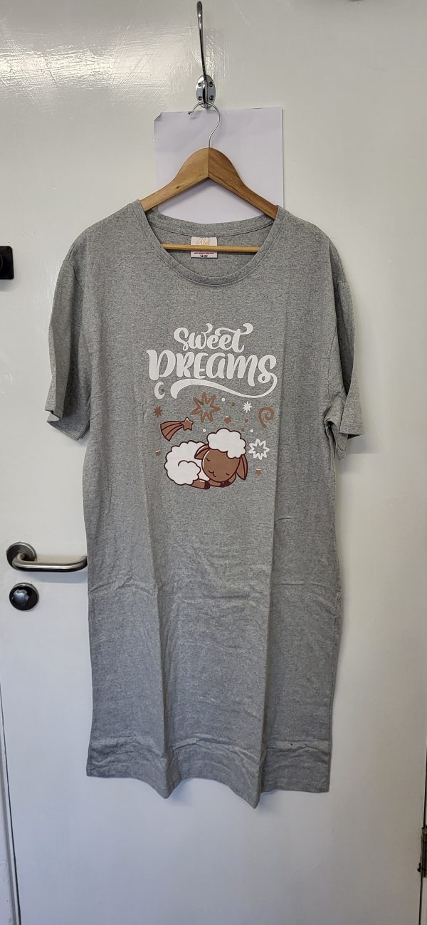 New Ladies Grey Nightshirt size 14 to 20 - Image 2