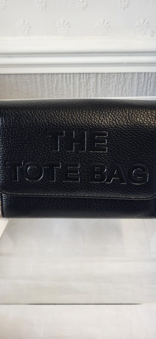 Medium Tote Purse Black - Image 2