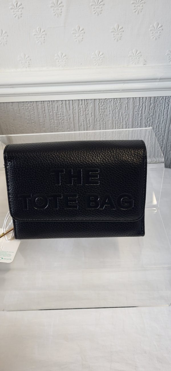 Medium Tote Purse Black - Image 3