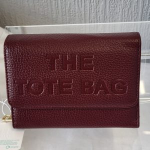 Medium Tote Purse Burgundy