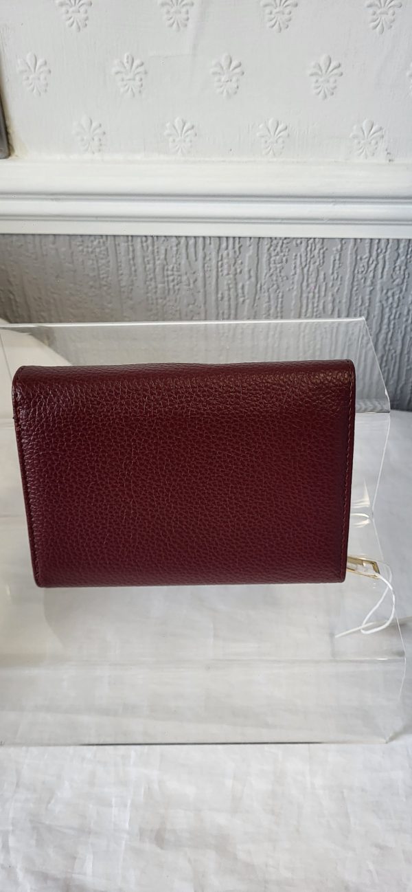 Medium Tote Purse Burgundy - Image 5