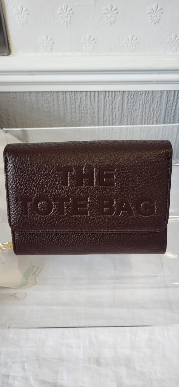 Medium Tote Purse Coffee Brown