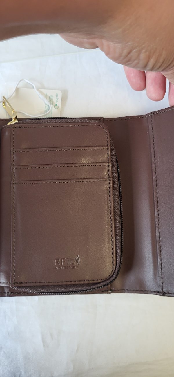 Medium Tote Purse Coffee Brown - Image 7