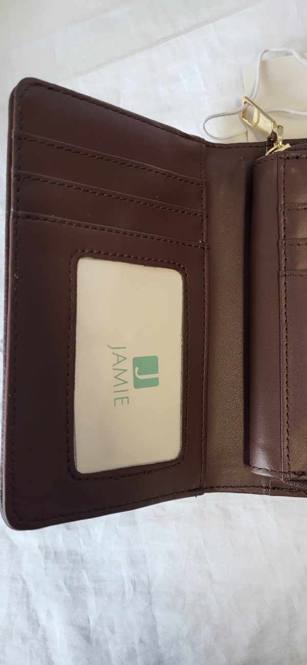Medium Tote Purse Coffee Brown - Image 8