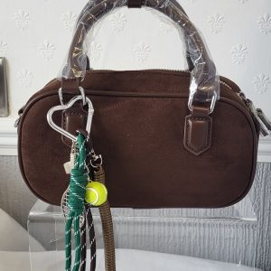 Chocolate Brown Box Bag New