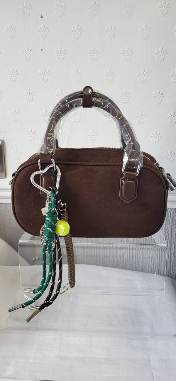 Chocolate Brown Box Bag New