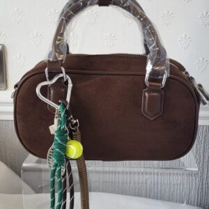 Chocolate Brown Box Bag New