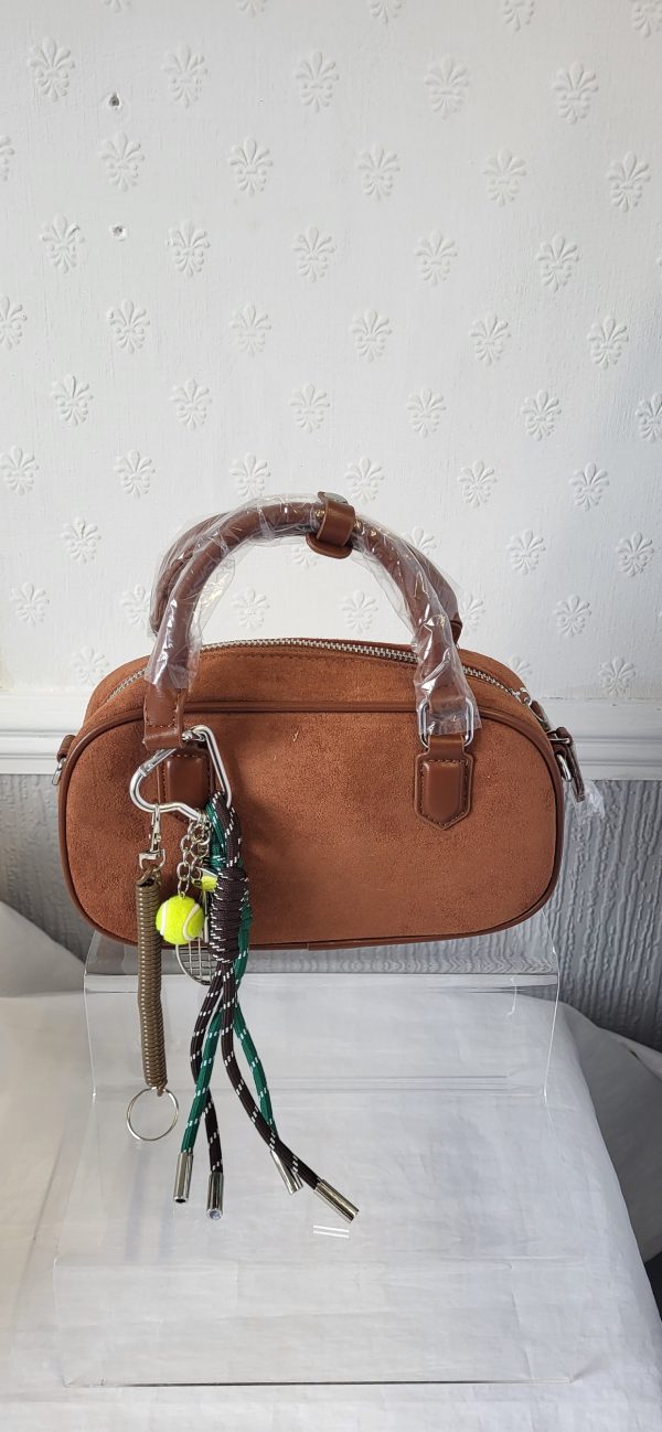 Brown Box Bag Ladies New